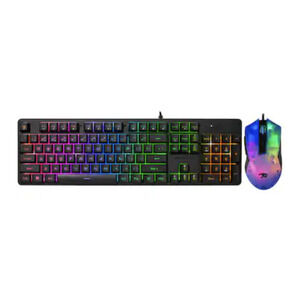 IBuyPower MK9 RGB Mechanical Keyboard + Chimera M7 RGB Mouse Combo USB-C Wired